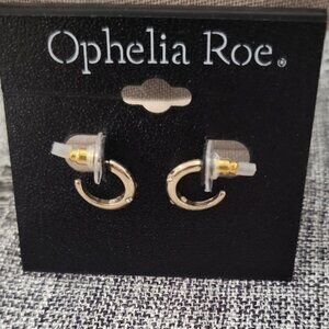 Ophelia Roe Small Gold Hoop Earrings